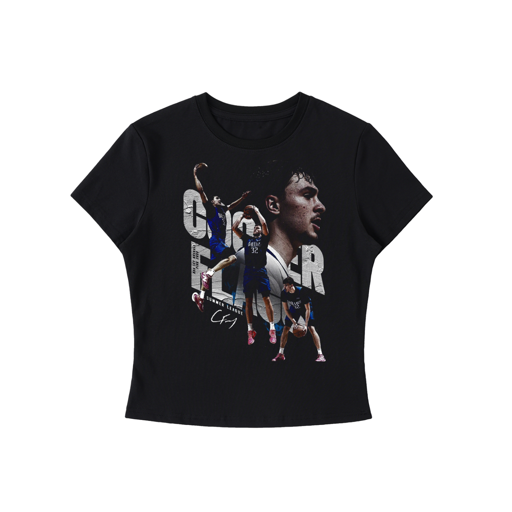 Copper Flagg Essential Bodycon Crewneck T-Shirt