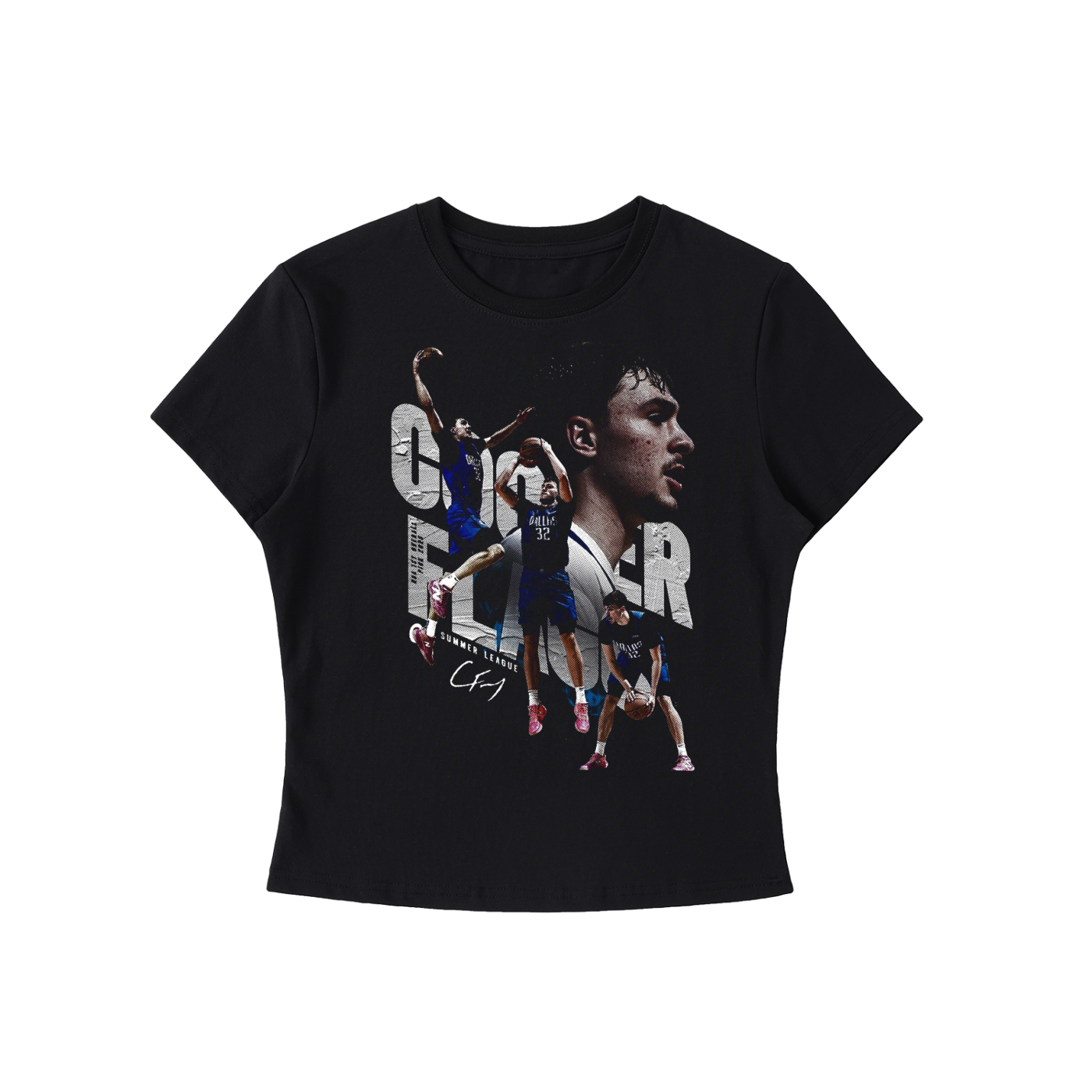 Copper Flagg Essential Bodycon Crewneck T-Shirt