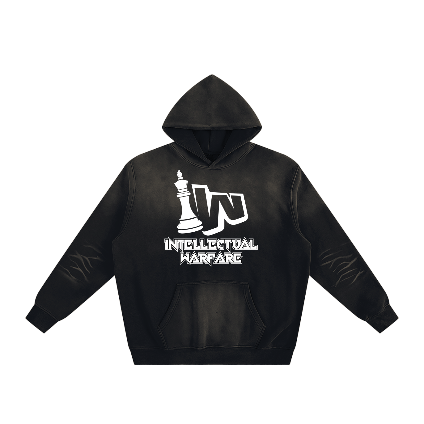 Intellectual Warfare Sunfade Fleeced Hoodie