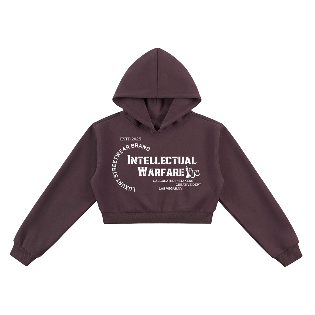 Luxury Street Wear Brand Essential Cropped Hoodie
