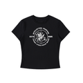 Classic Butterfly Essential Bodycon Crewneck T-Shirt